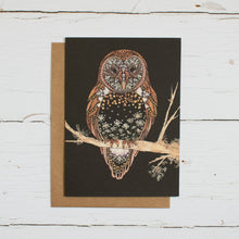 Load image into Gallery viewer, Moonlight Forest- Set of three Recycled Greetings cards