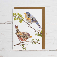 Load image into Gallery viewer, Petals & Wings - Set of three Recycled Greetings cards