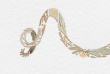Load image into Gallery viewer, Original Pressed Plant Artwork -  Grey Mouse 1