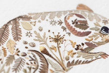 Load image into Gallery viewer, Original Pressed Plant Artwork -  Grey Mouse 1