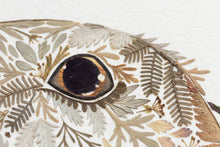 Load image into Gallery viewer, Original Pressed Plant Artwork -  Winter Hare