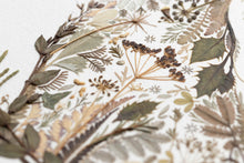 Load image into Gallery viewer, Original Pressed Plant Artwork -  Winter Hare