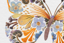 Load image into Gallery viewer, Original Pressed Plant Artwork -  'Butterflies' from A Year in the Wild