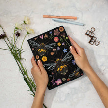 Load image into Gallery viewer, Three Bumblebees Notebook