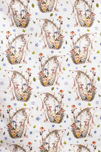 Load image into Gallery viewer, Wildflower Hare & Hedgehog Tea Towels Set