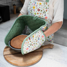 Load image into Gallery viewer, Flower Meadow Double Oven Gloves