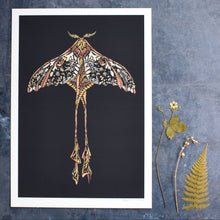 Load image into Gallery viewer, Comet Moth Giclée Print - A4/A3