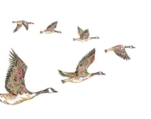 Load image into Gallery viewer, Fern Geese Giclée Print - 11"x14"