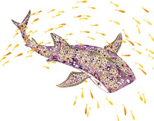 Load image into Gallery viewer, Whale Shark Giclée Print - 11" x 14"