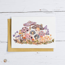Load image into Gallery viewer, Delicate Florals - Set of three Recycled Greetings cards