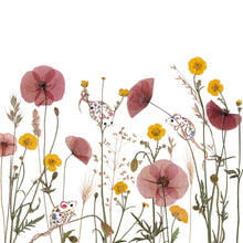 Load image into Gallery viewer, Mice and Poppies Giclée Print - 12" x 12"