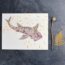 Load image into Gallery viewer, Whale Shark Giclée Print - 11" x 14"