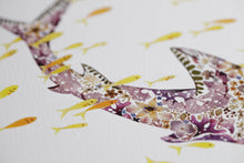 Load image into Gallery viewer, Whale Shark Giclée Print - 11" x 14"