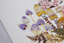 Load image into Gallery viewer, Patterned Fungi Giclée Print - 11"x14"