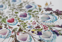 Load image into Gallery viewer, Floral Peacock Giclée Print - A3/A4