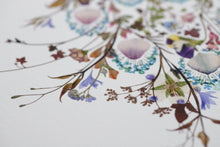Load image into Gallery viewer, Floral Peacock Giclée Print - A3/A4