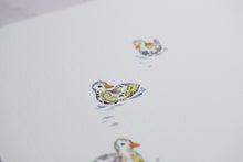 Load image into Gallery viewer, Duck & Ducklings Giclée Print - 11"x14"