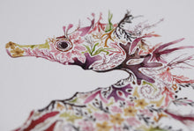 Load image into Gallery viewer, Spiny Seahorse Giclée Print - 11" x 14"