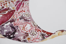 Load image into Gallery viewer, Manta Ray Seaweed Giclée Print - 12" x 12"