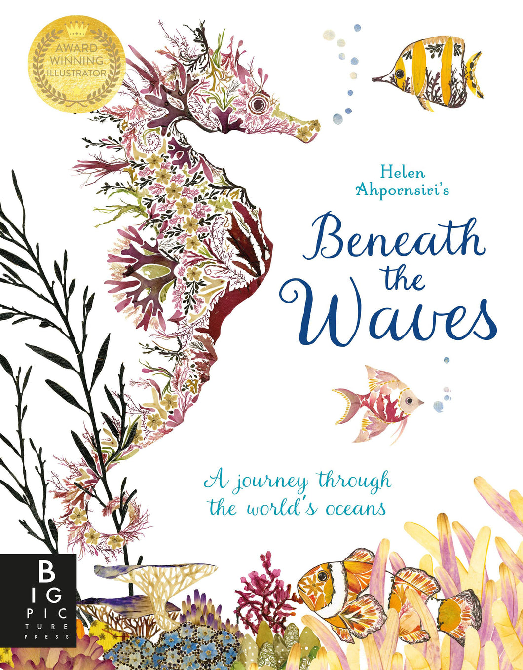 Beneath The Waves - Signed Paperback Book with 3 Exclusive Mini Prints