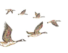 Load image into Gallery viewer, Fern Geese Giclée Print - 11&quot;x14&quot;
